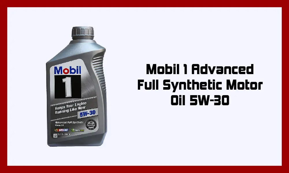 Mobil 1 Advanced Full Synthetic Motor Oil 5W-30