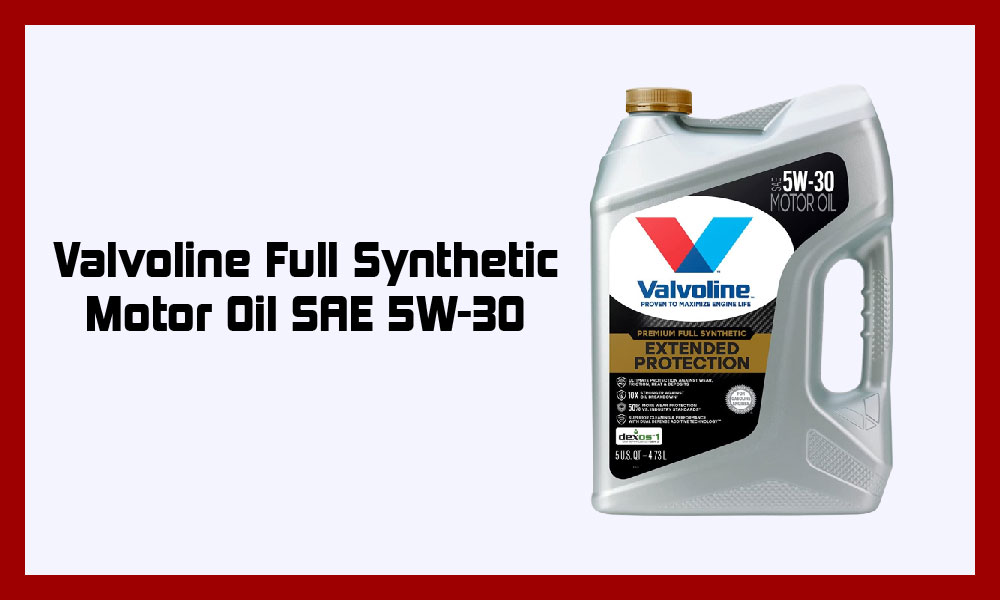 Valvoline Full Synthetic Motor Oil SAE 5W-30