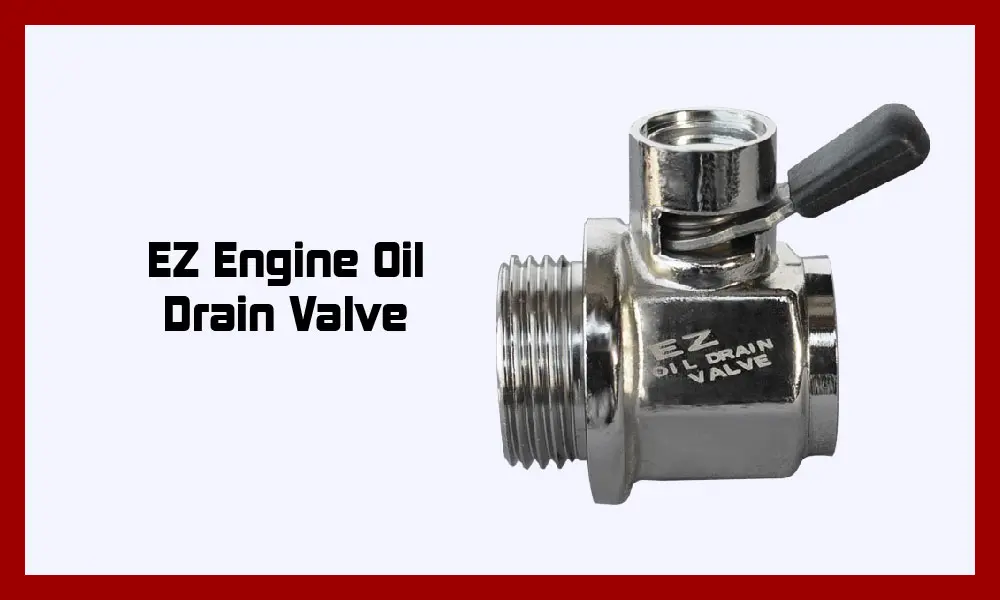 EZ Engine oil drain plug. 