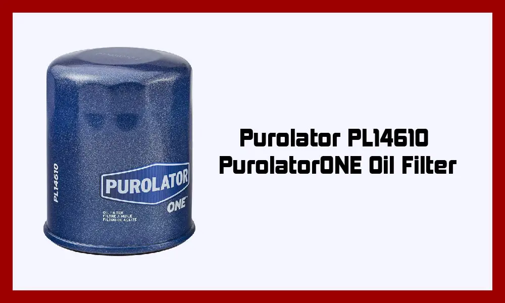 2010 toyota corolla oil filter—Purolator PL14610 PurolatorONE Oil Filter