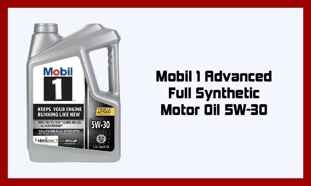 For 2nd Generation 2001-2005 Toyota RAV4: Mobil 1 Advanced Full Synthetic Motor Oil 5W-30