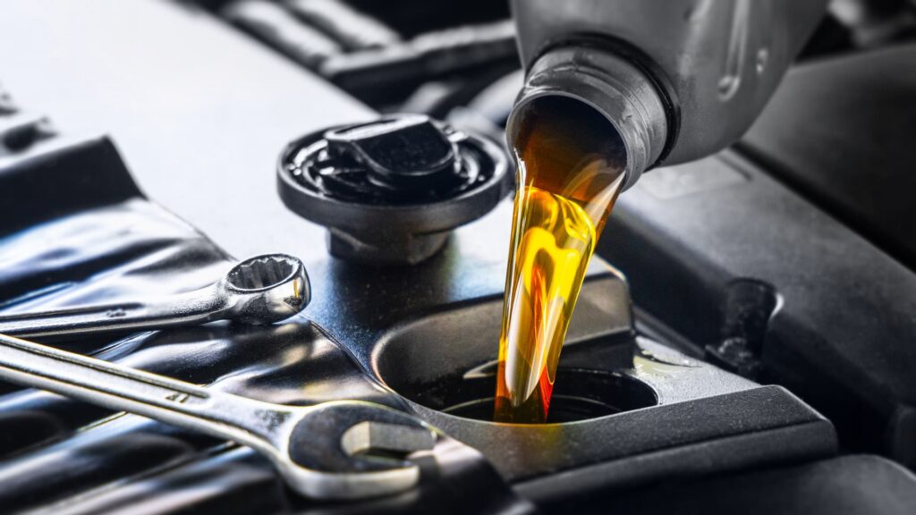 Oil change cost — make and model of the car.