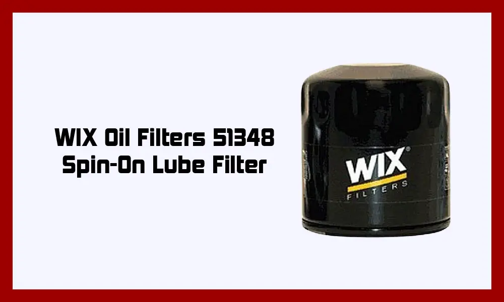 WIX Oil Filters 51348 Spin-On Lube Filter.