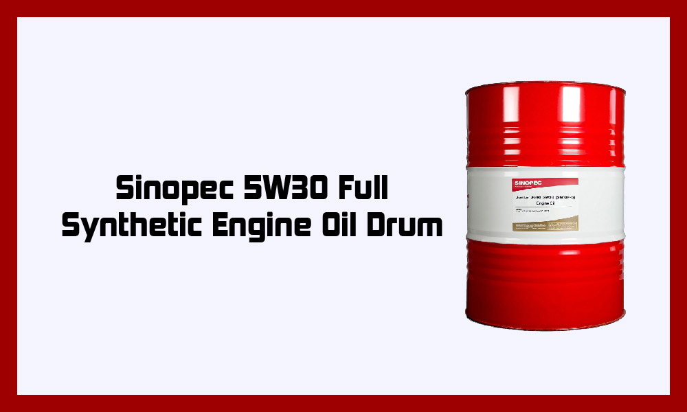 Sinopec 5W30 Full Synthetic Engine Oil.