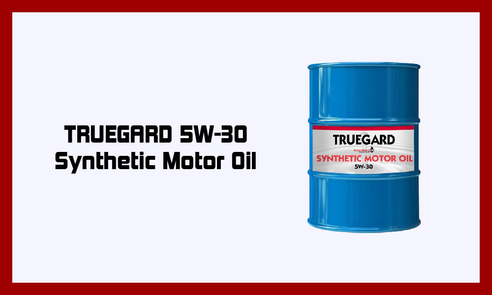 TRUEGARD 5W-30 Synthetic Motor Oil.
