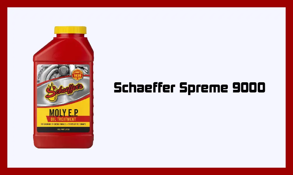 Schaeffer Supreme 9000.